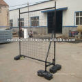 Galvanized before welding wire mesh+tube temporary fencing designs